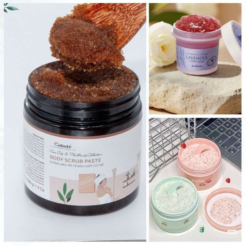 Gia công kem tẩy da chết body