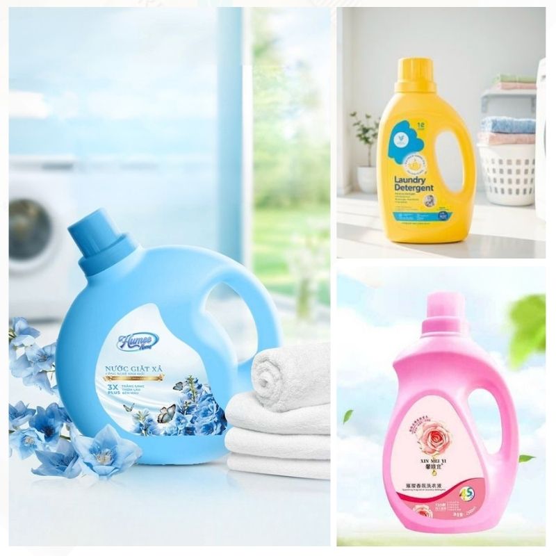 Gia công nước xả mềm vải