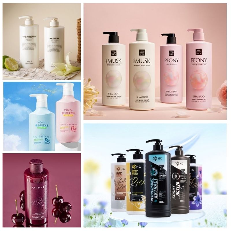 Công thức mỹ phẩm sữa tắm  độc quyền 