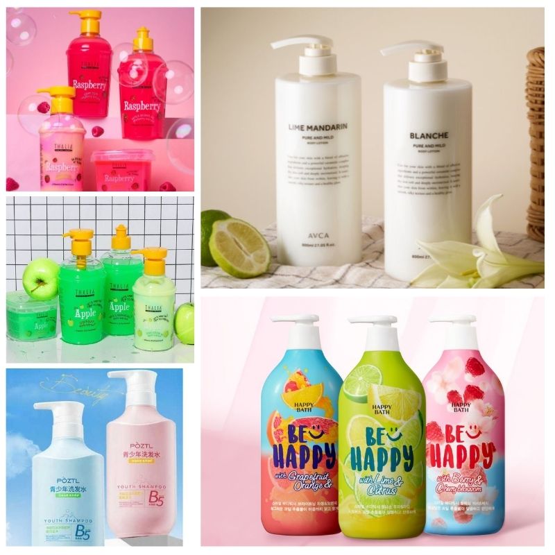 Công thức mỹ phẩm sữa tắm dưỡng ẩm da