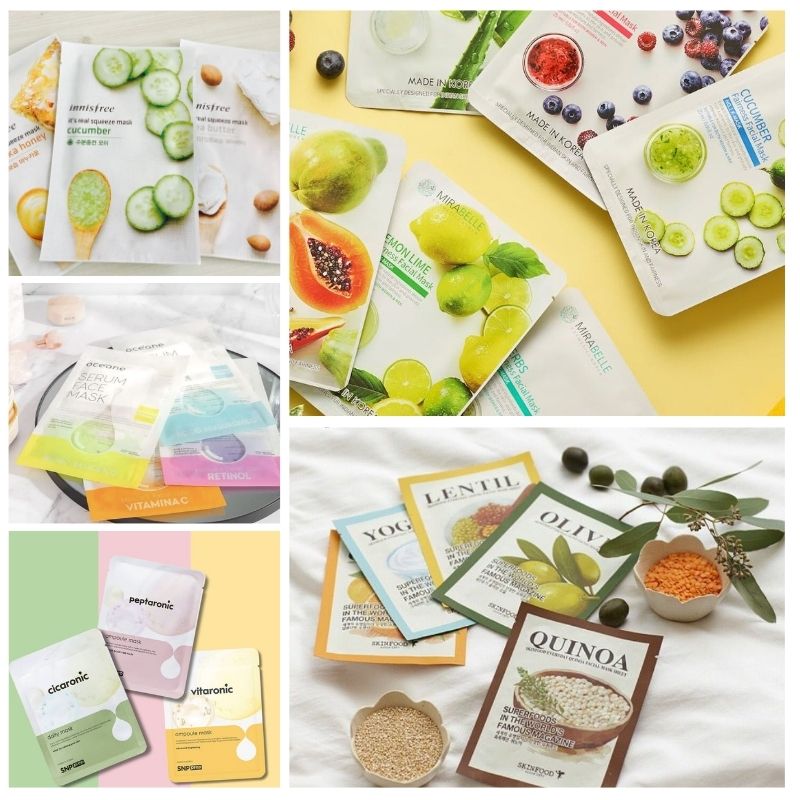 công thức mỹ phẩm Mặt nạ trị mụn