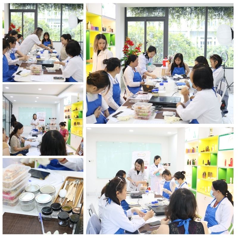 học làm mỹ phẩm 