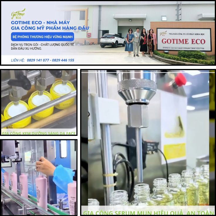 Gia Công Mỹ Phẩm Trọn Gói Toàn Diện