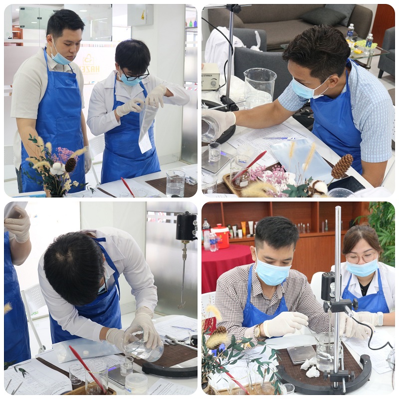 Học làm mỹ phẩm