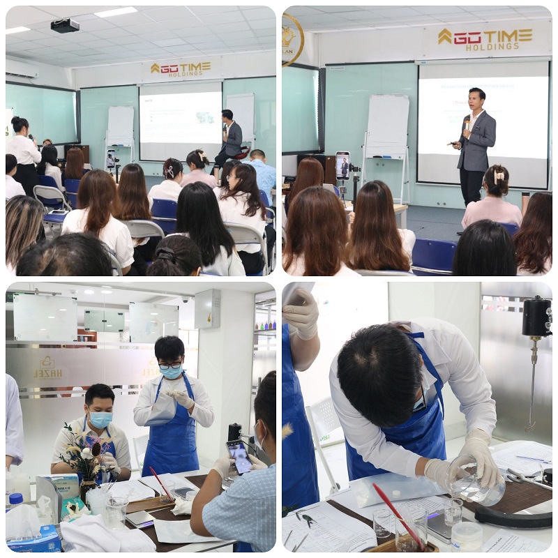 Học làm mỹ phẩm chuyển giao công thức mỹ phẩm