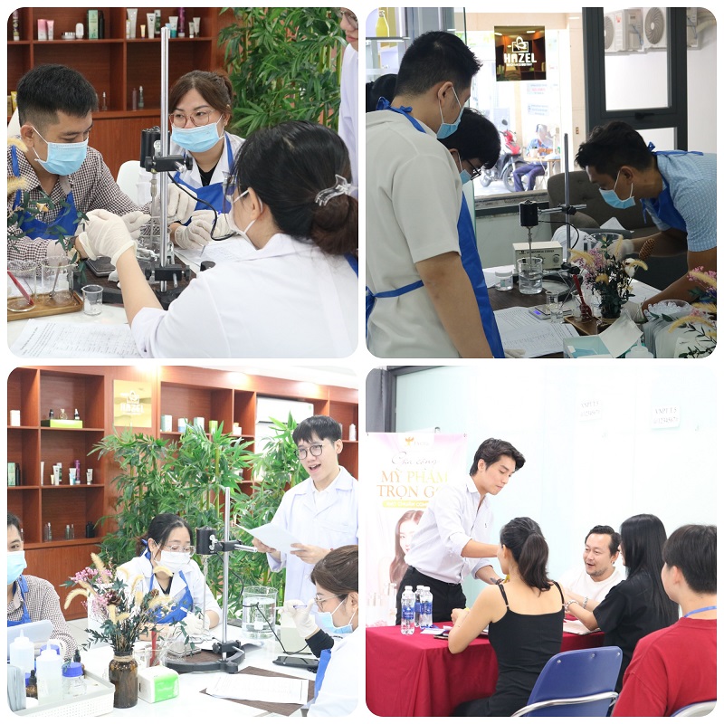 Khóa học làm mỹ phẩm cao cấp