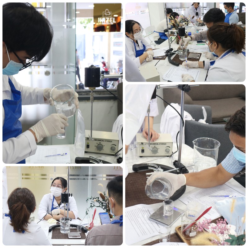 Học làm mỹ phẩm chuyển giao công thức mỹ phẩm