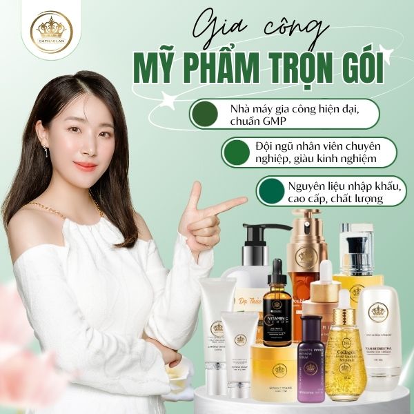 Dịch vụ gia công mỹ phẩm trọn gói tại Dạ Thảo Lan 