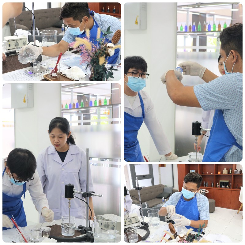 Học làm mỹ phẩm
