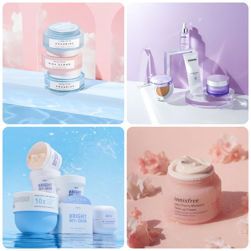 gia công kem dưỡng trắng da