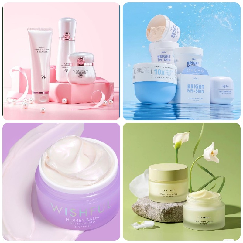 gia công kem dưỡng trắng da