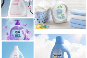 Gia Công Nước Giặt Xả 2 In 1 – Siu Phẩm Đa Dạng Mùi Hương