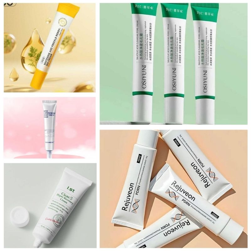 Gia công kem chấm mụn thảo mộc 