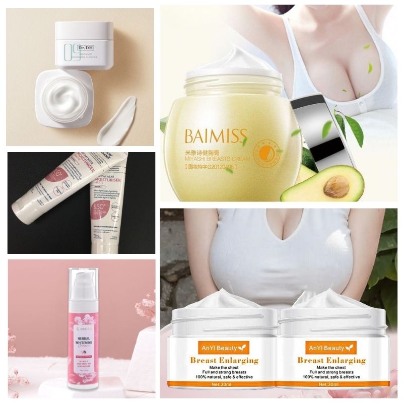 gia công kem massage tăng vòng 1