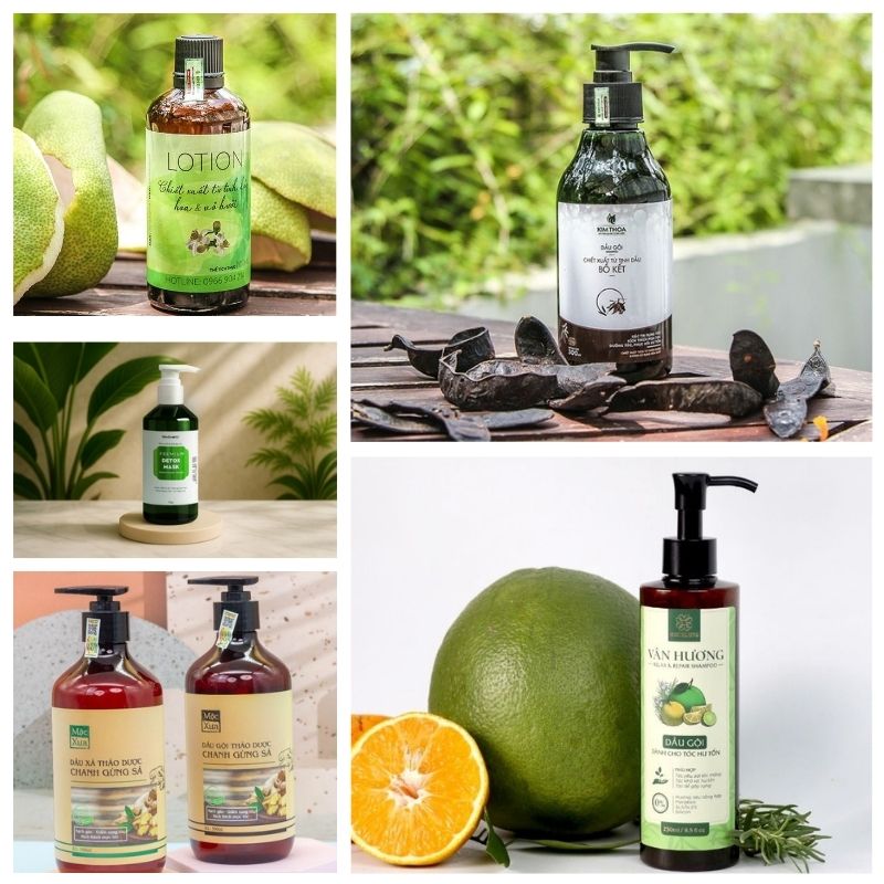 Gia Công Dầu Gội Bưởi Số Lượng Ít