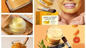 Gia công mặt nạ nghệ tươi -Mặt nạ tinh chất nghệ tự nhiên