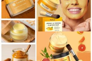 Gia công mặt nạ nghệ tươi -Mặt nạ tinh chất nghệ tự nhiên