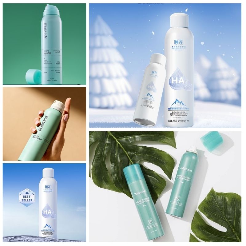 Gia công xịt khoáng dưỡng ẩm số lượng ít 