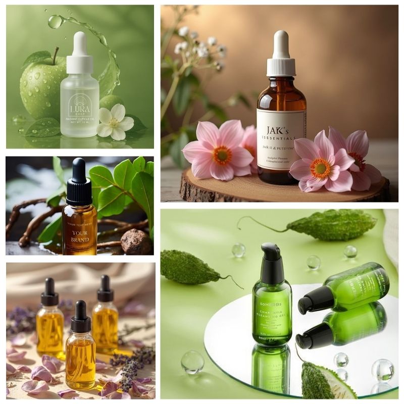 gia công serum trị mụn