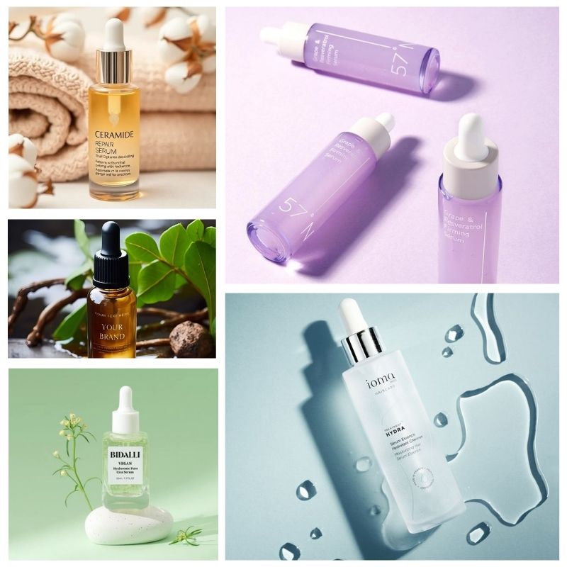 gia công serum peel da