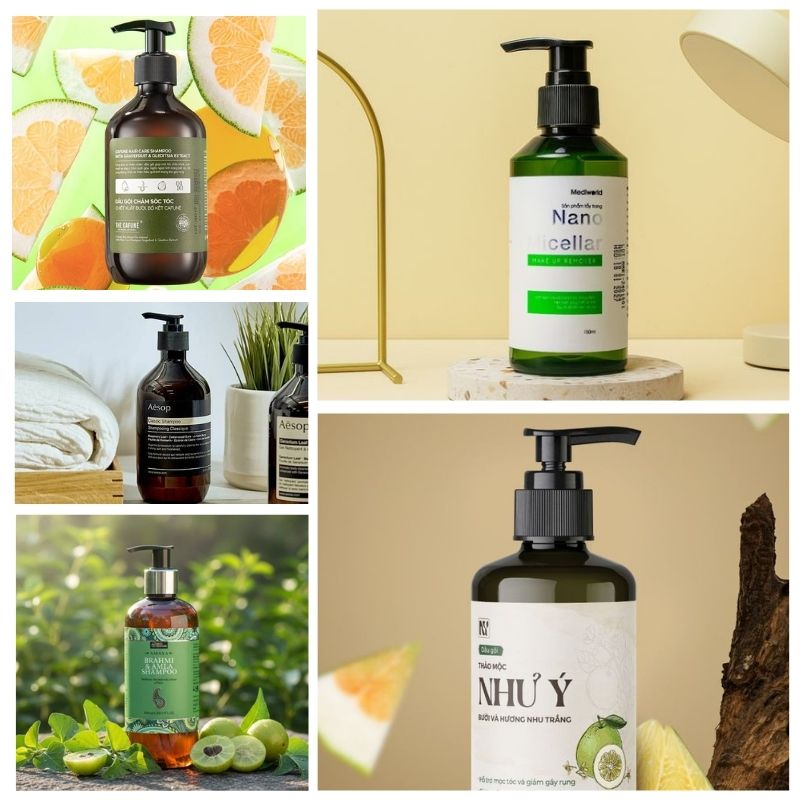 Gia công dầu gội bưởi trọn gói 