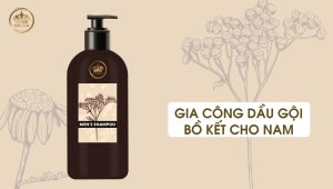 Gia công dầu gội bồ kết cho nam – Dịch vụ gia công mỹ phẩm cao cấp