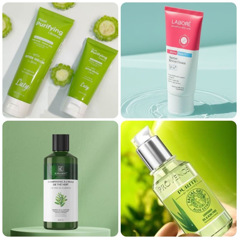 gia công gel rửa mặt thiên nhiên