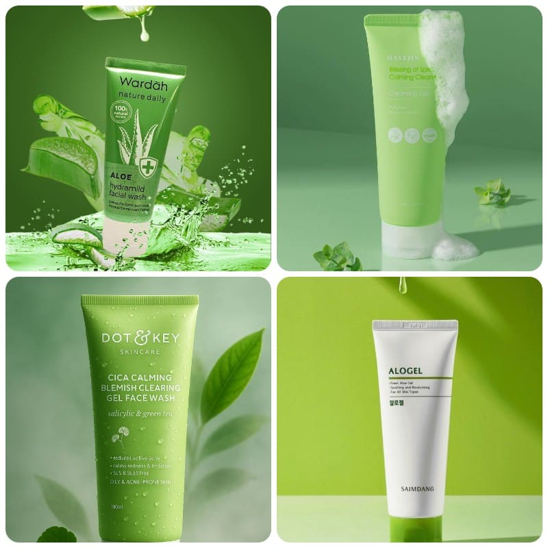 gia công gel rửa mặt thiên nhiên