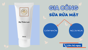 Gia công kem tắm trắng da mặt độc quyền và cung cấp dịch vụ gia công mỹ phẩm