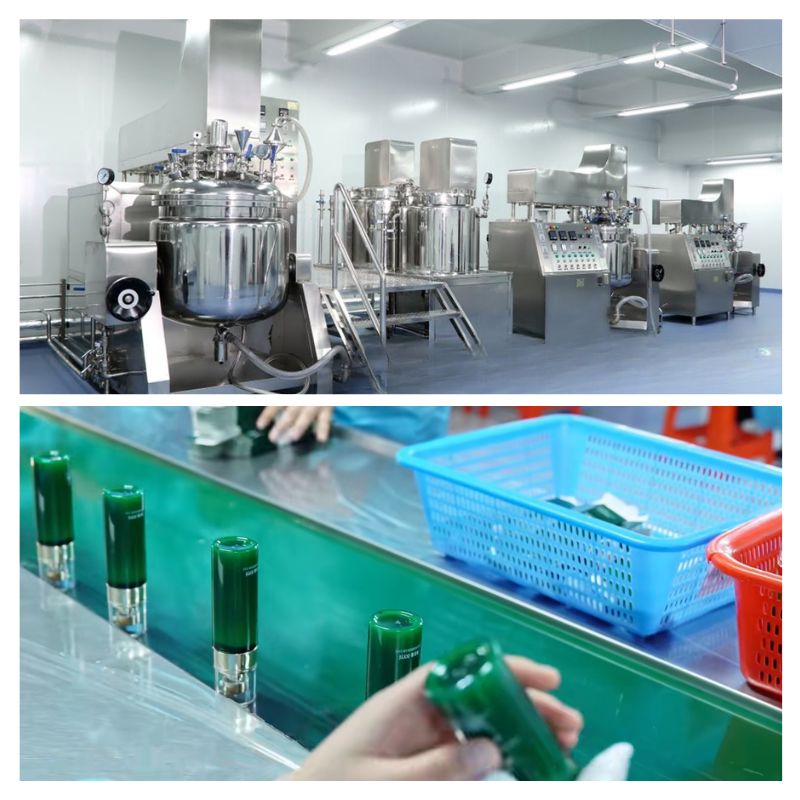 Gia công bọt rửa mặt chuẩn GMP 