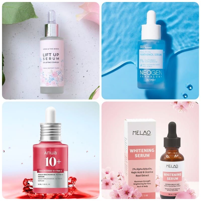 gia công serum tinh chất hoa