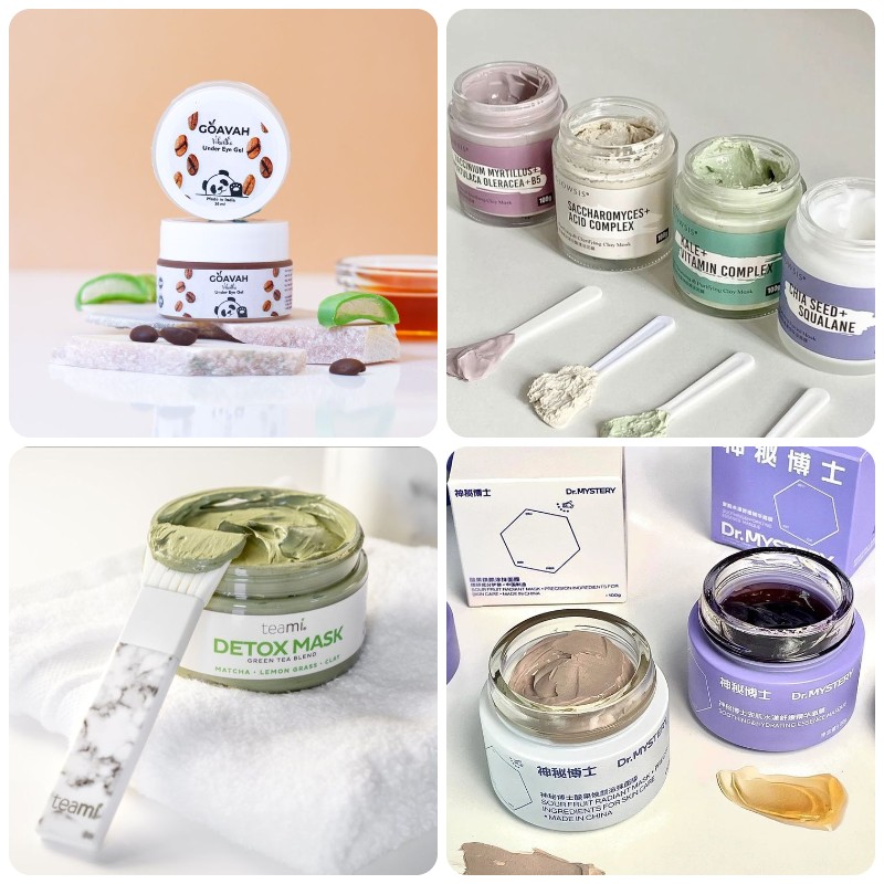 hũ mặt nạ than hoạt tính