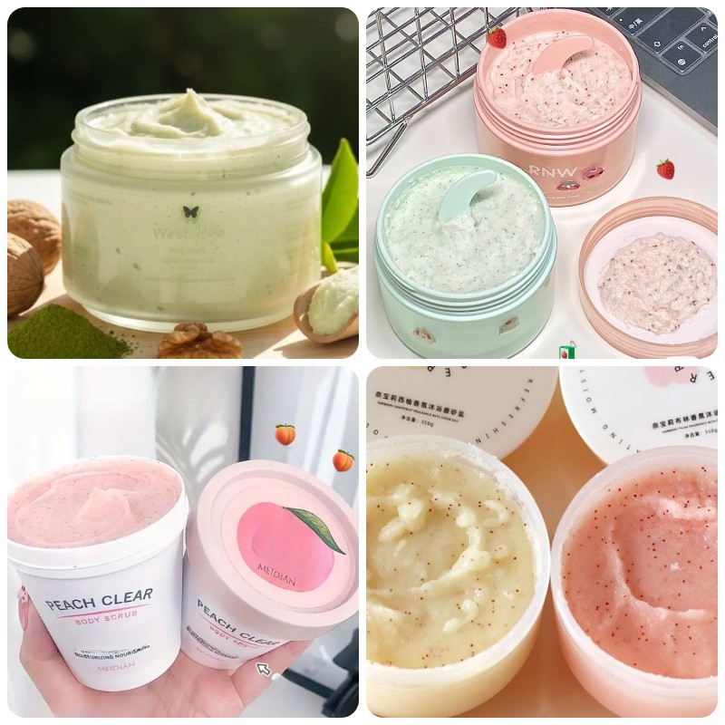 Gia công kem tẩy da chết body