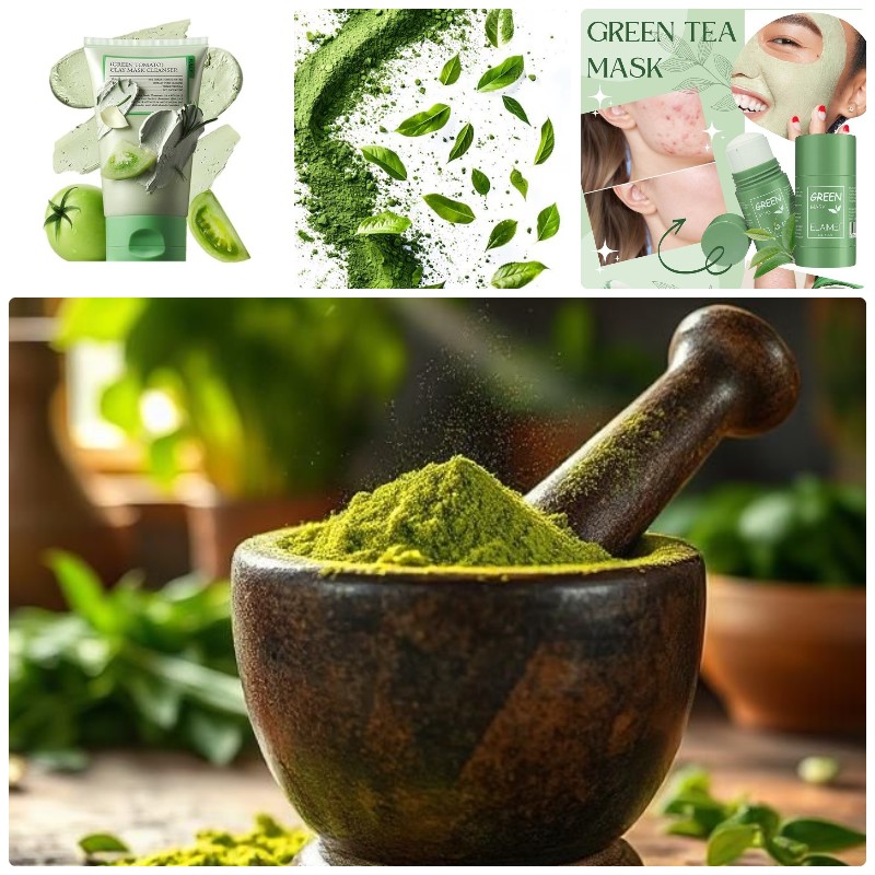 mặt nạ trà xanh 