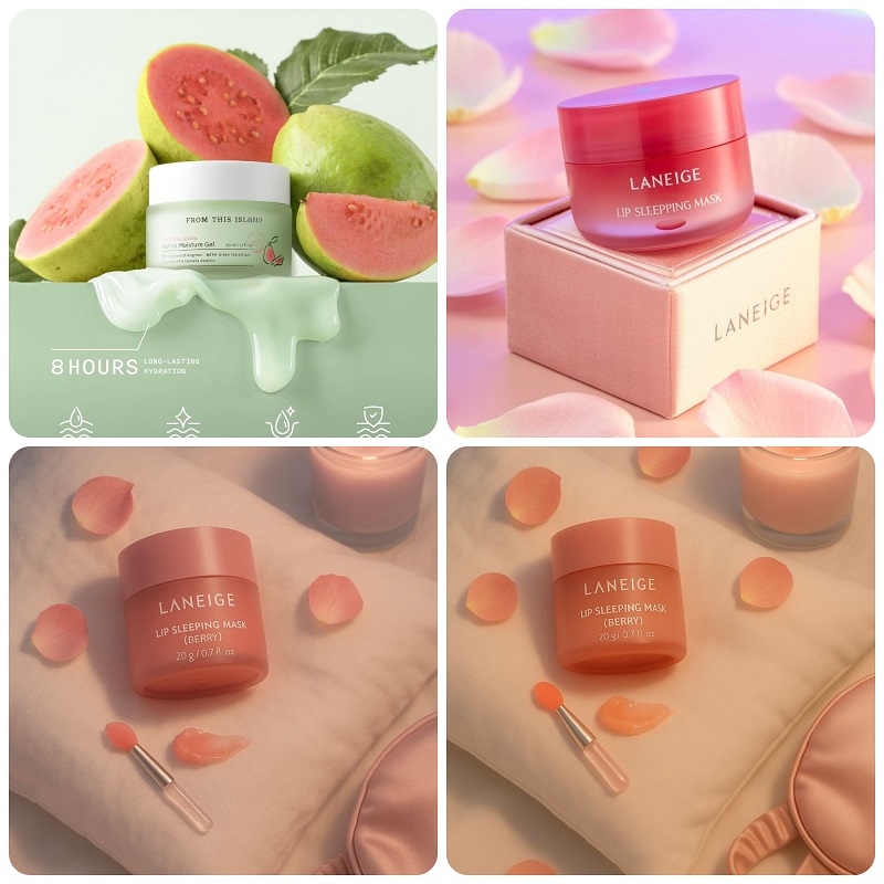 Gia công mặt nạ ngủ môi