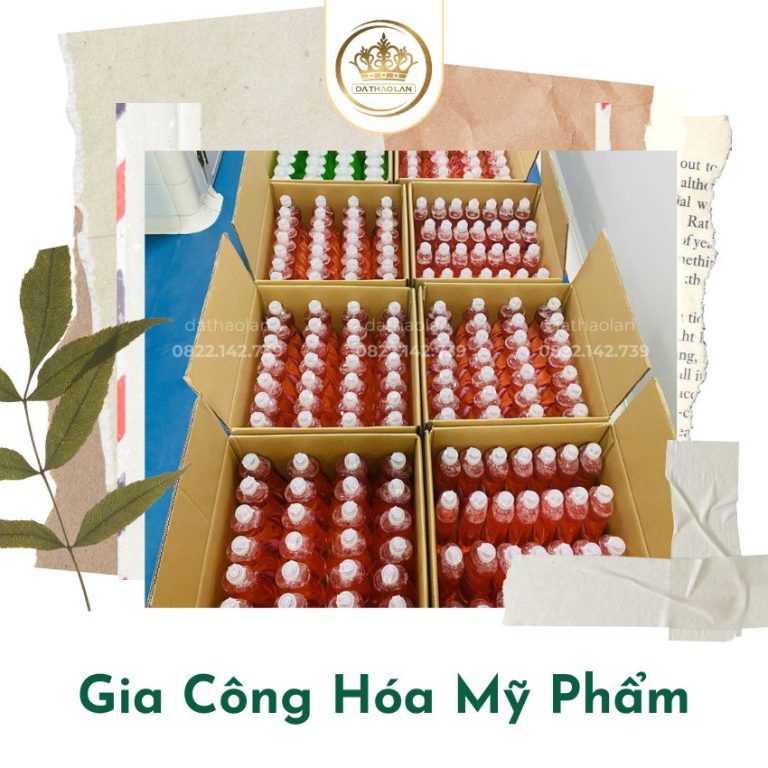 Gia công hóa mỹ phẩm