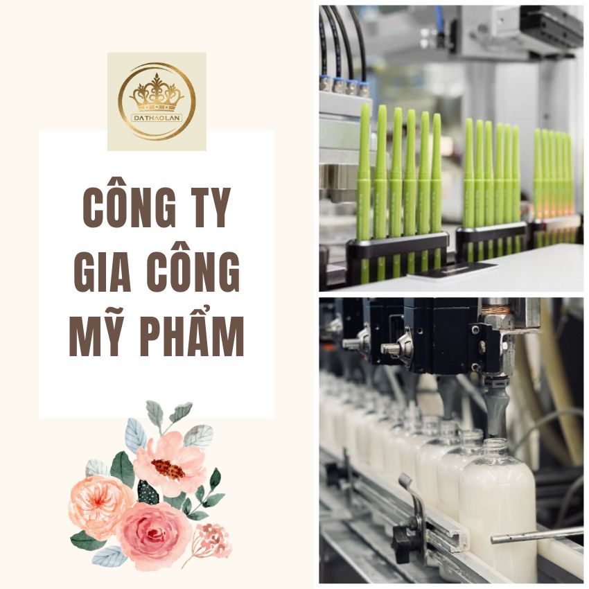 Công ty gia công mỹ phẩm