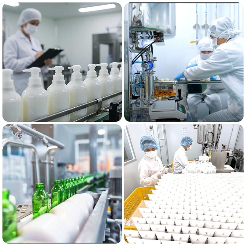 Gia công mỹ phẩm chuẩn GMP 