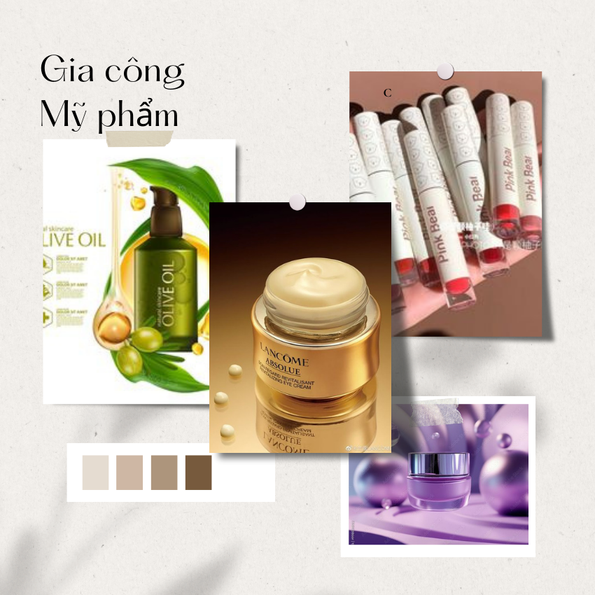 Gia công mỹ phẩm