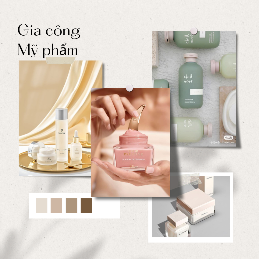 Gia công mỹ phẩm thiên nhiên