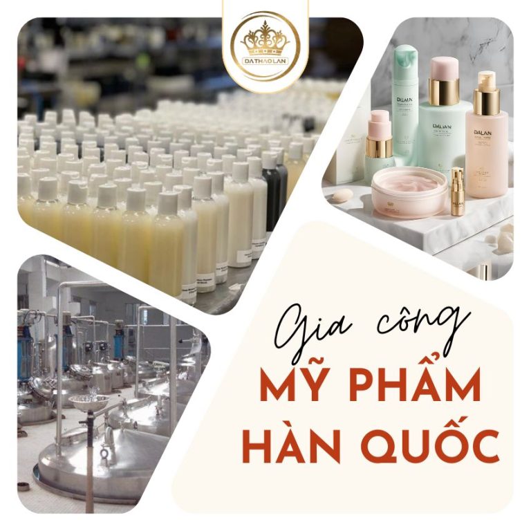 Gia công mỹ phẩm hàn quốc