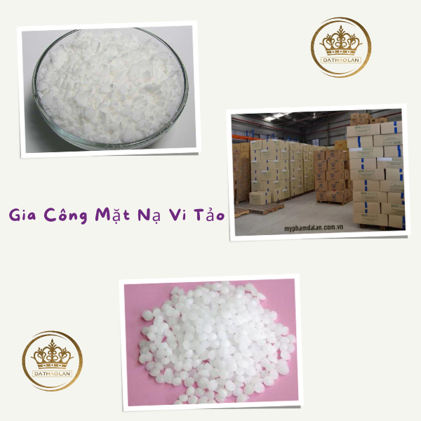 Dịch vụ gia công mặt nạ vi tảo