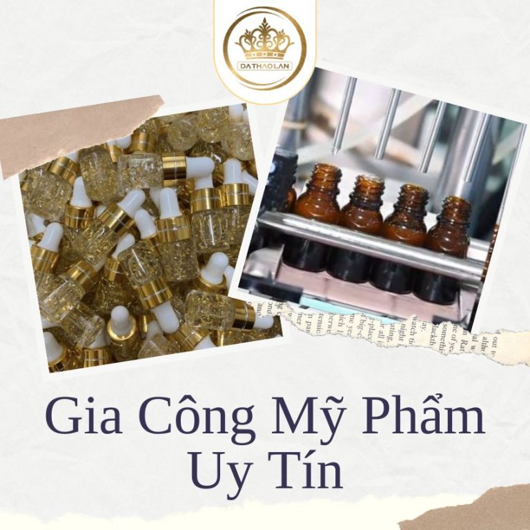 Gia công mỹ phẩm uy tín