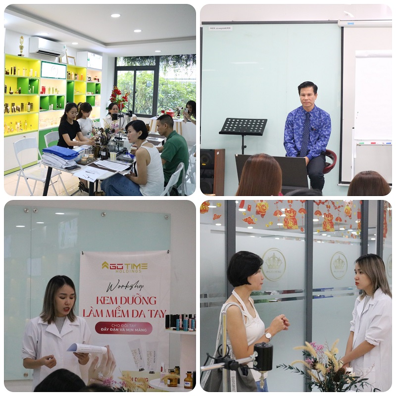 Học làm mỹ phẩm