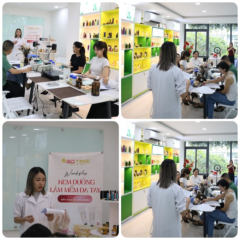 Khóa học làm mỹ phẩm