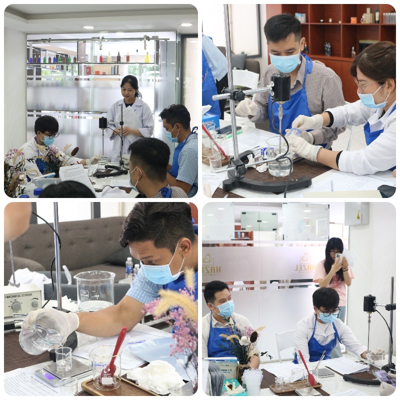 Học làm mỹ phẩm