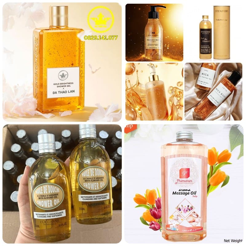 Gia Công Sữa Tắm Hạt Vitamin Độc Quyền