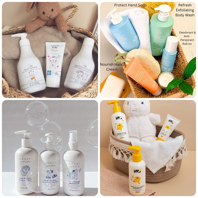 Gia Công Sữa Tắm Gội Cho Trẻ Em