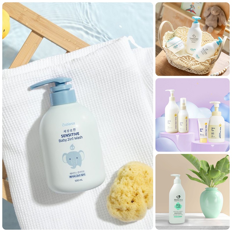 Gia Công Sữa Tắm Gội Trẻ Em